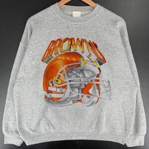 1994 Cleveland Browns Helmet Graphic Sweater Sweatshirt